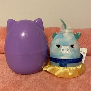 Blue Unicorn with Dress Squishville Squishmallow